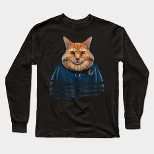 Fat Boss Cat Long Sleeve T-Shirt